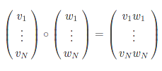 Формула поэлементного умножения (векторы PySpark)